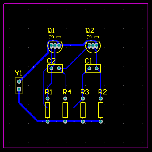 圖27 Push or Hug & Push模式仍然無法完成布線，會(huì)立即出現(xiàn)提示